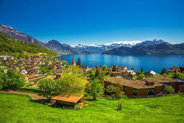 دریاچه لوسرن، لذت قایق سواری در سوئیس