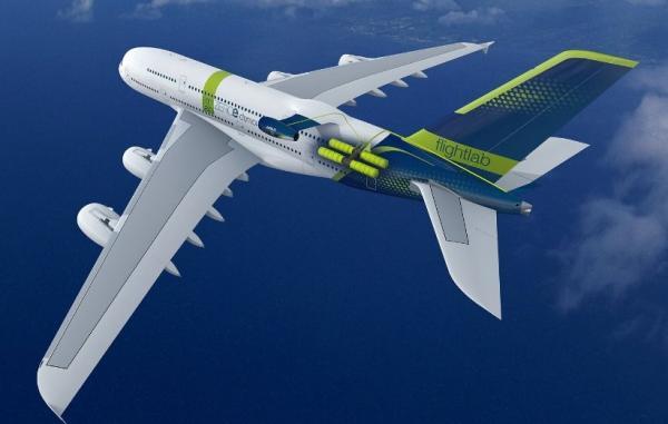 ایرباس موتور هیدروژنی را روی هواپیمای پهن پیکر A380 آزمایش می نماید