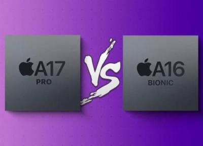A17 پرو در برابر A16 Bionic؛ نبرد چیپست های سری آیفون 15